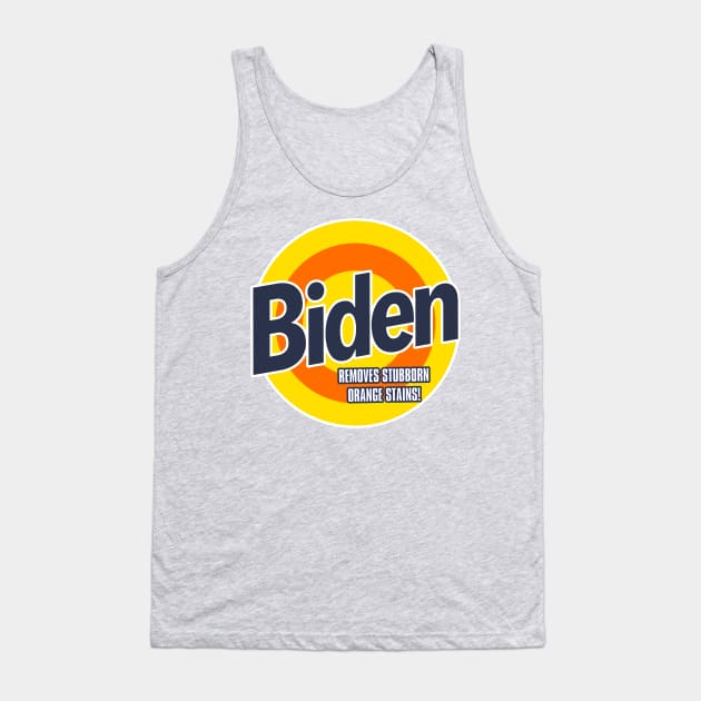BIDEN - Removes stubborn Orange Stains Tank Top by Tainted